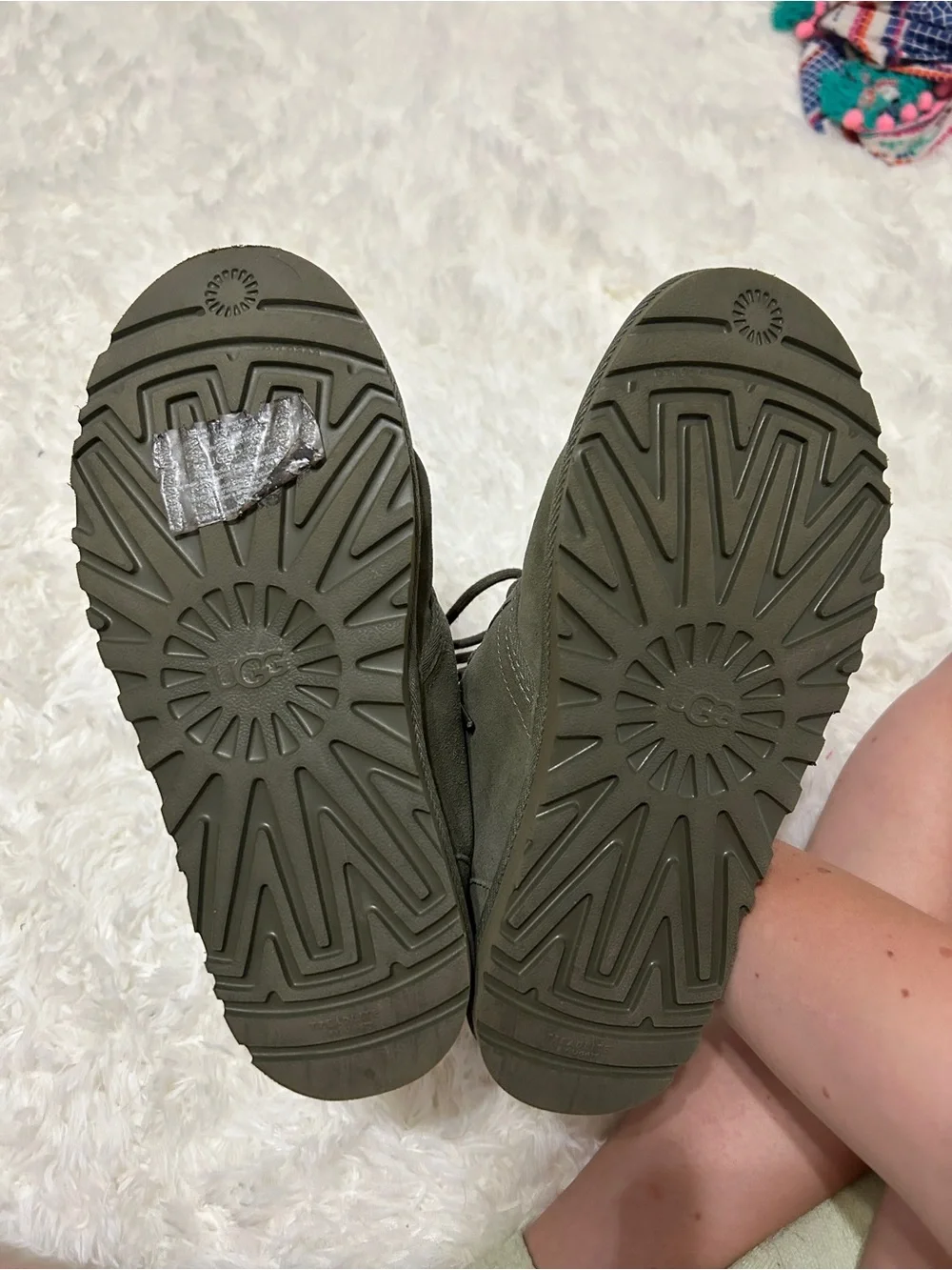 UGG olive suede